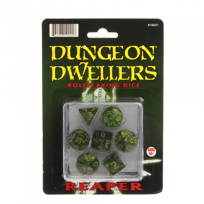 Pizza Dungeon Dice - Dungeon Dwellers Dice Set