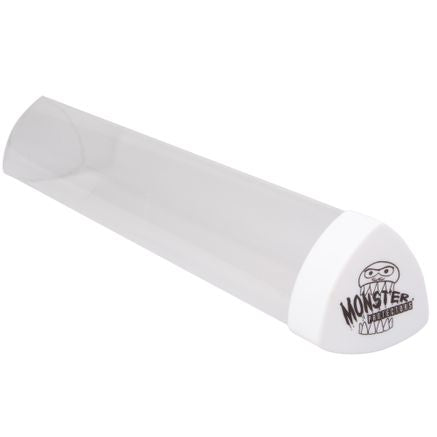 Monster Prism Playmat Tube - Clear with White Lid