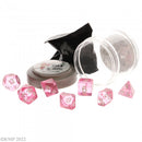 Pizza Dungeon Dice - Lucky Clear Pink