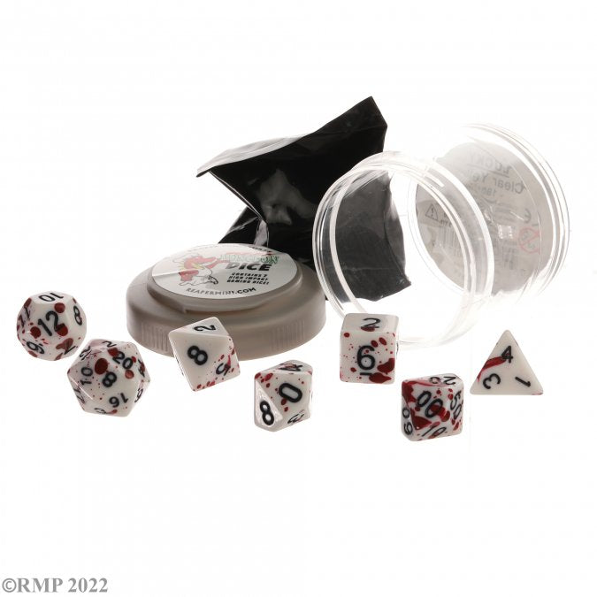 Pizza Dungeon Dice - Blood Splatter