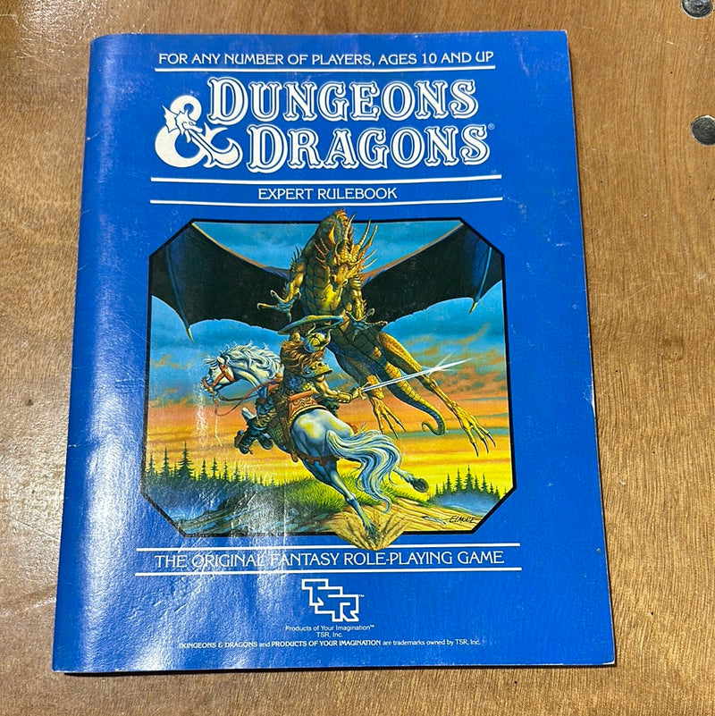 Dungeons & Dragons 1E: Set 2: Expert Rules (Blue Box) (No dice) B