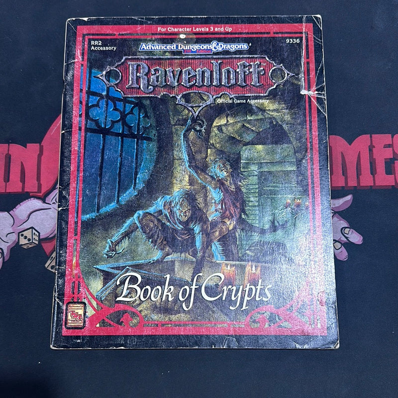 Advanced Dungeons & Dragons 2E: Ravenloft - Book of Crypts