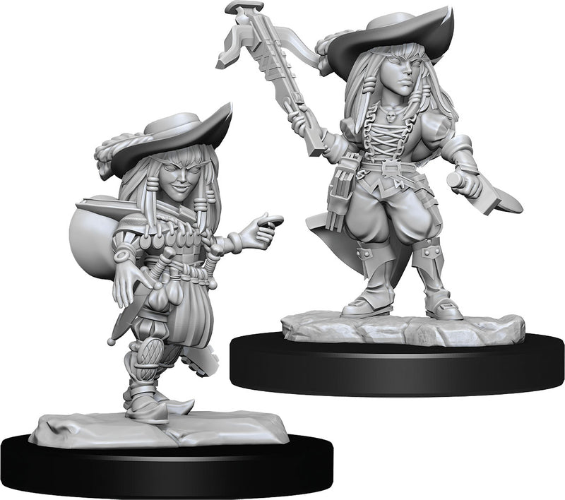 Pathfinder Battles Deep Cuts: Gnome Bard Female (unpainted)