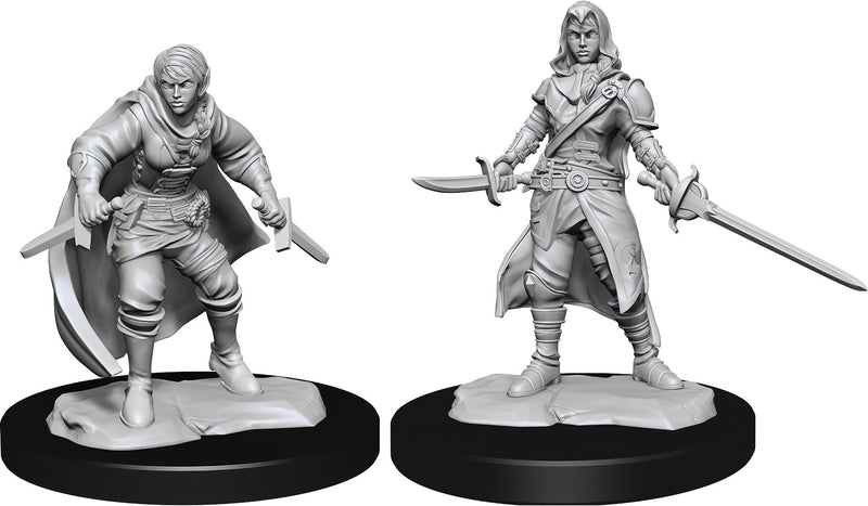 Nolzur's Marvelous Miniatures: Half-Elf Rogue Female (unpainted)