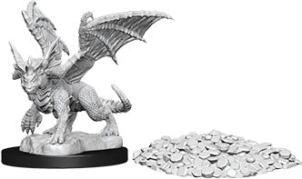 Nolzur's Marvelous Miniatures: Blue Dragon Wyrmling (unpainted)