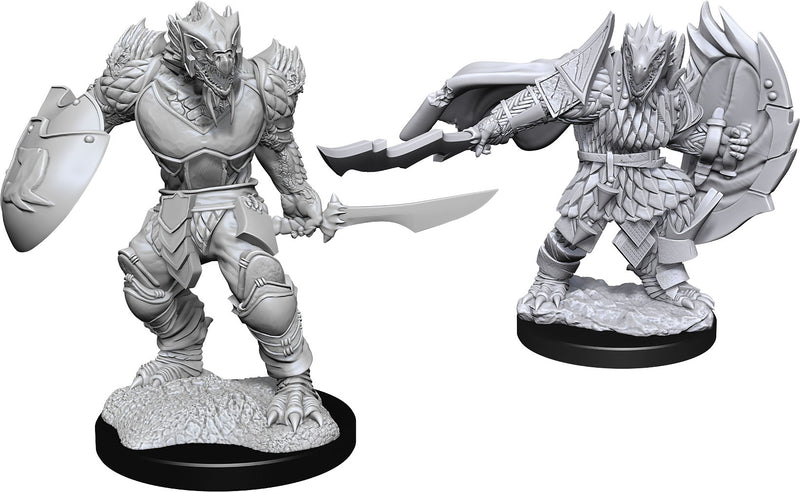 Nolzur's Marvelous Miniatures: Dragonborn Fighter Male (unpainted)