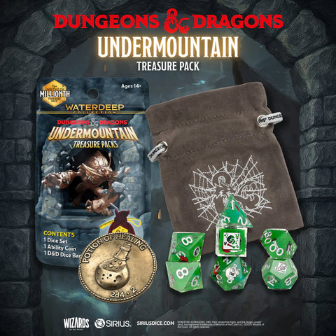 Undermountain Treasure Pack  Mystery Dice