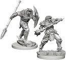Nolzur's Marvelous Miniatures: Dragonborn Male Fighter with Spear (unpainted)