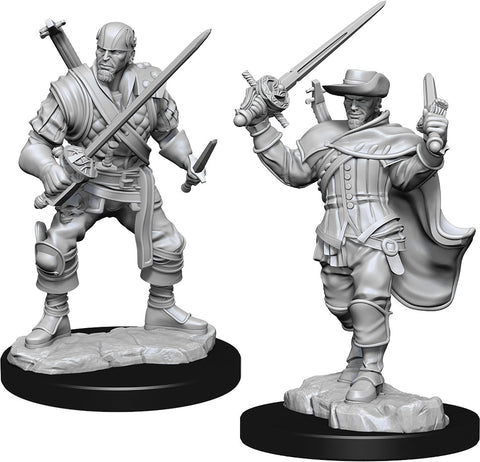 Nolzur's Marvelous Miniatures: Human Bard Male (unpainted)