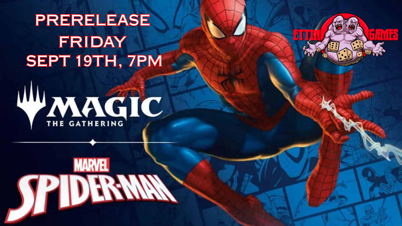 MTG Universes Beyond - Marvel Spider-Man Prerelease Friday September 19th