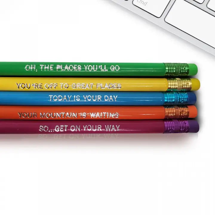 Oh the Places You'll Go Pencils