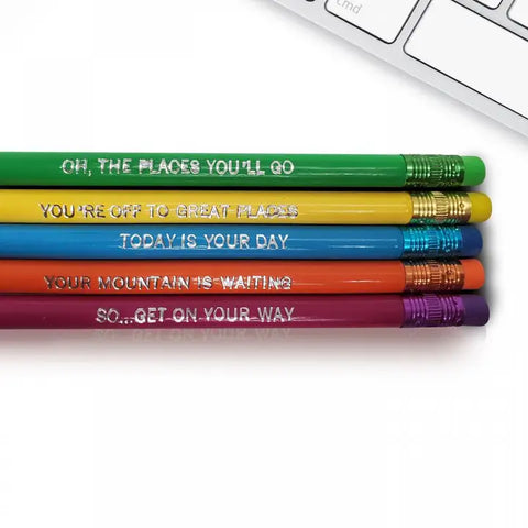 Oh the Places You'll Go Pencils
