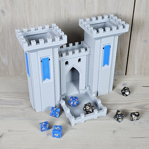 Castle Gate: Dual Dice Tower and Tray