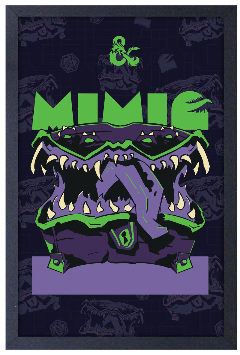 D&D Framed Poster: Mimic
