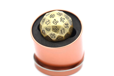 Titans Fist D60 Metal Dice - Ancient Bronze