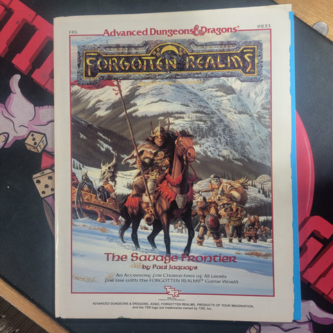 Advanced Dungeons & Dragons - Forgotten Realms: The Savage Frontier (B)