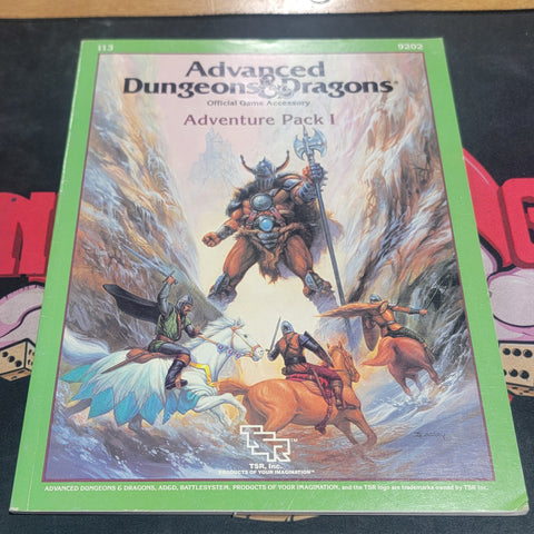 Advanced Dungeon & Dragons 1E: Adventure Pack 1 I13