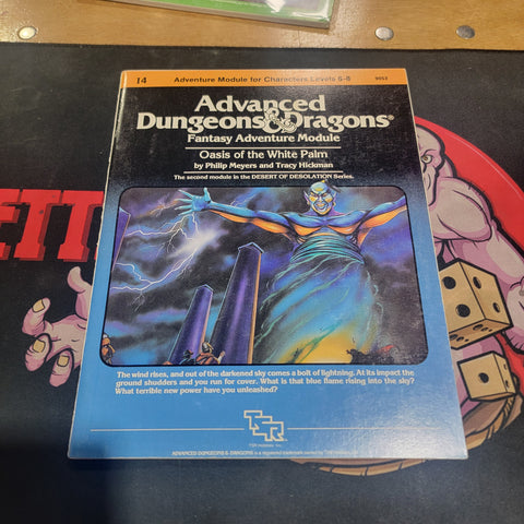 Advanced Dungeons & Dragons 1E: Oasis of the White Palm I4 (A)