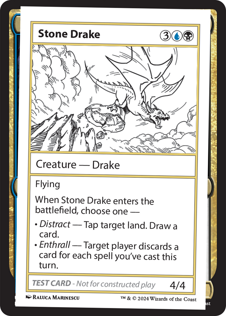 Stone Drake [Mystery Booster 2 Playtest Cards]