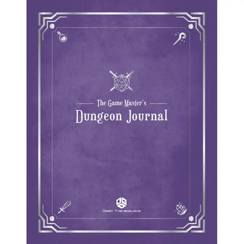 The Game Master's Dungeon Journal (Royal Purple)
