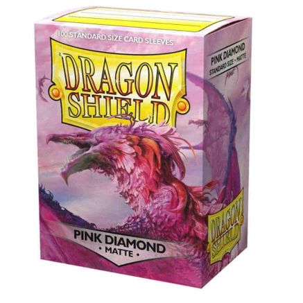 Dragon Shield Sleeves - Pink Diamond Matte
