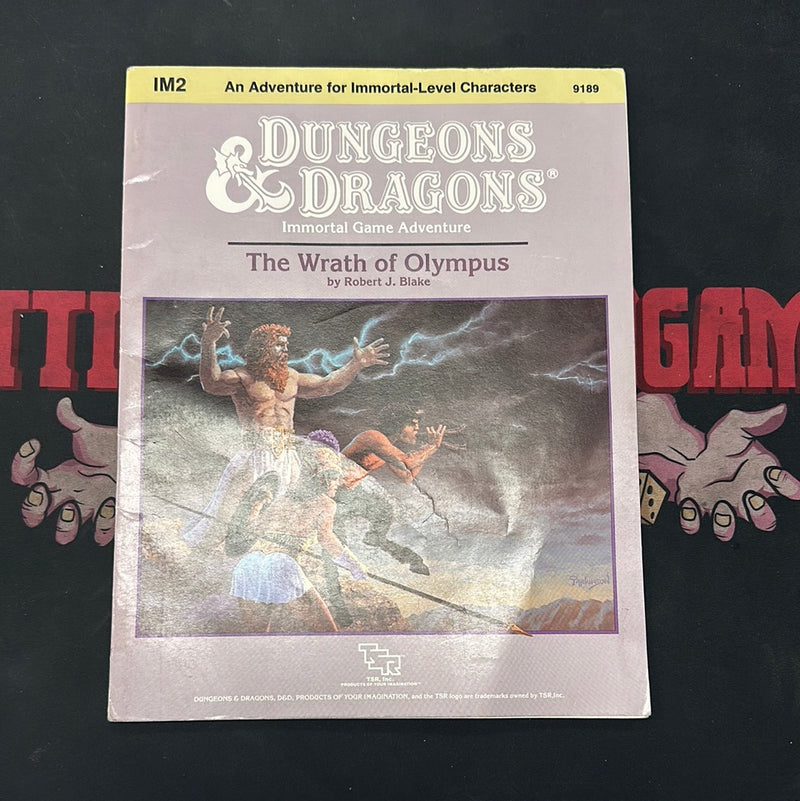 Dungeons & Dragons 1E - The Wrath of Olympus IM2