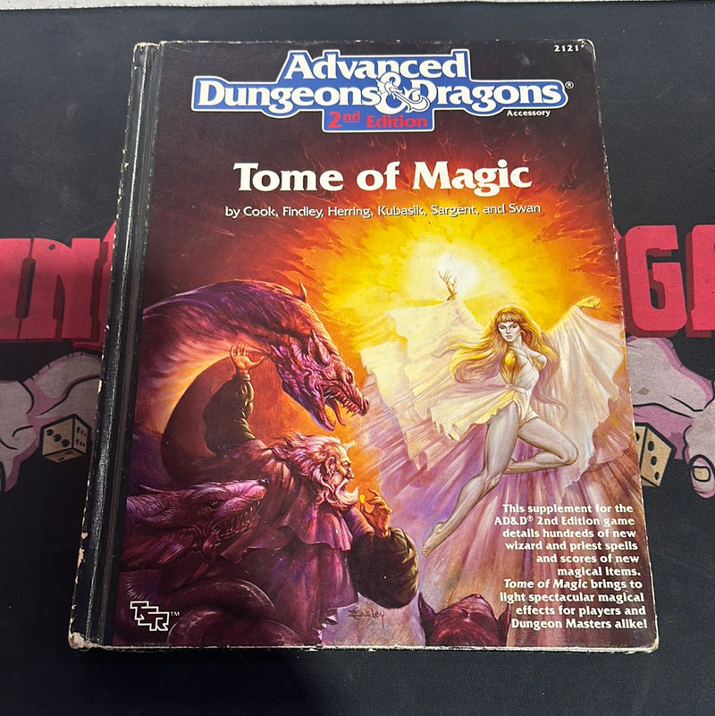 Advanced Dungeons & Dragons 2E: Tome of Magic (Hardback) B