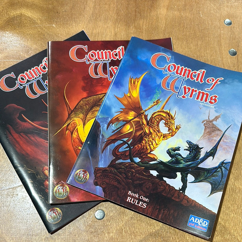 Advanced Dungeons & Dragons 2E: Council of Wyrms Adventure