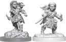 Nolzur's Marvelous Miniatures: Halfling Rogue Female (unpainted)