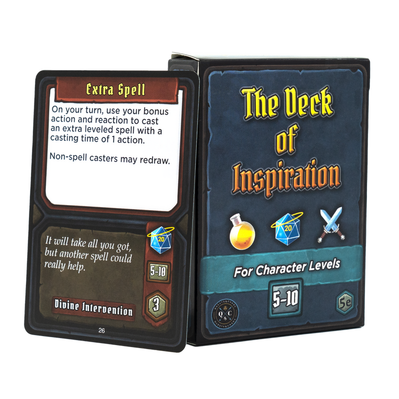 Deck of Inspiration: Lvl 5-10
