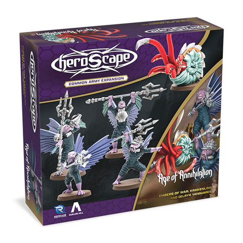 Heroscape: Army Expansion- Krakenling and Gelryie Vanguards
