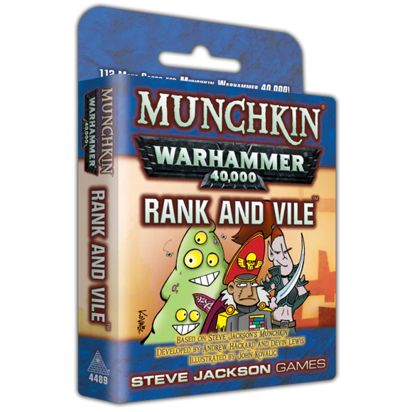 Munchkin Warhammer 40k: Rank and Vile