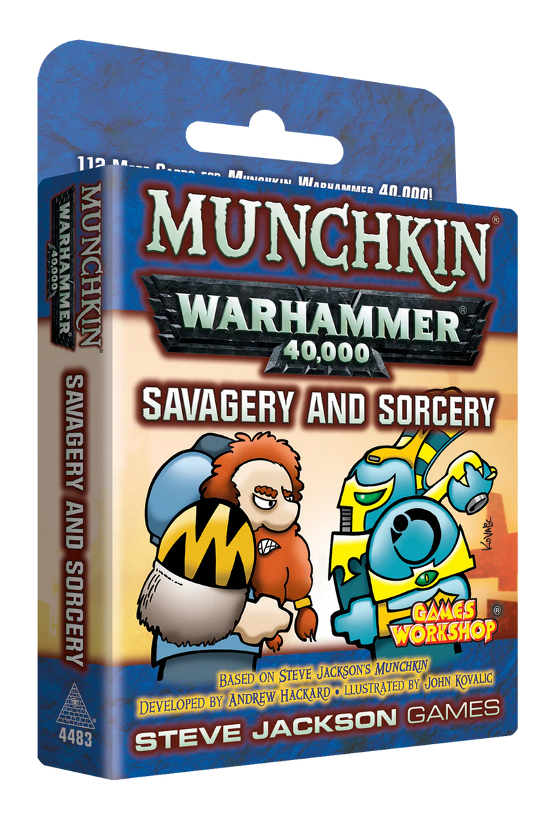 Munchkin Warhammer 40k: Savagery and Sorcery