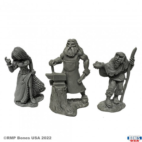 RPR 30087 - Townsfolk: Strumpet, Blacksmith, Beggar