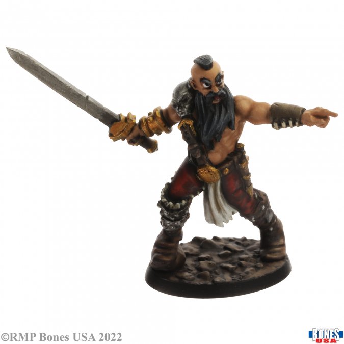 RPR 30102 - P - Grimkel Bloodbeard, Viking, Human Barbarian
