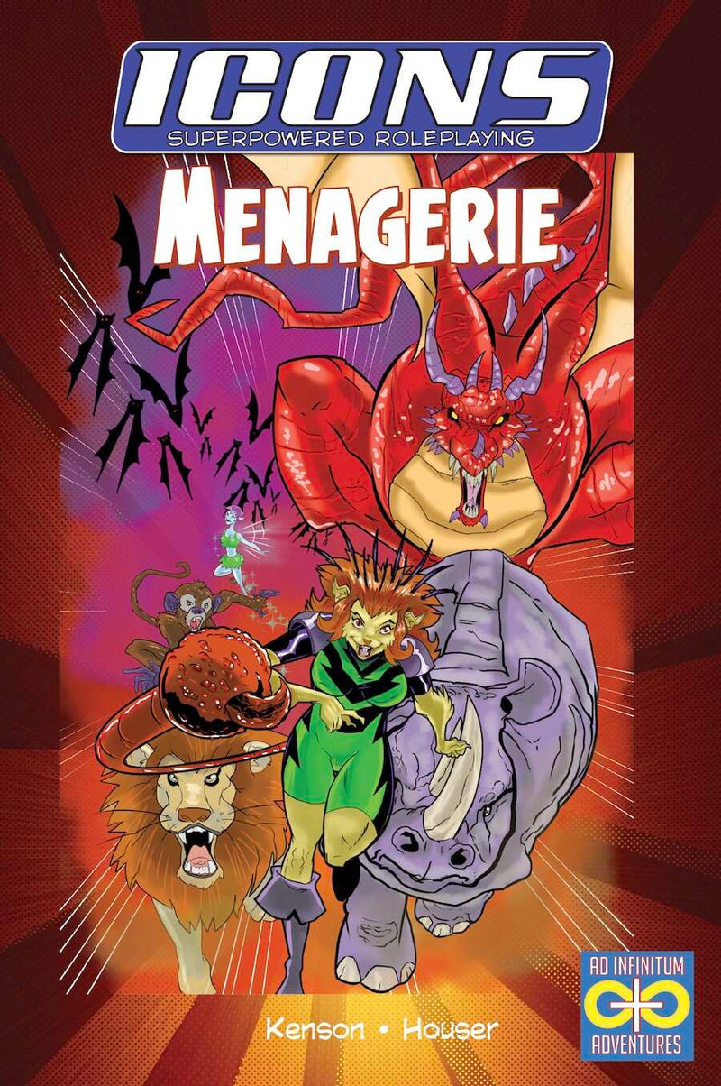 ICONS Superpowered Roleplaying: Menagerie