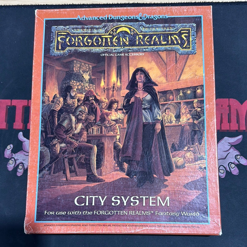 Advanced Dungeons & Dragons 1E: Forgotten Realms City System