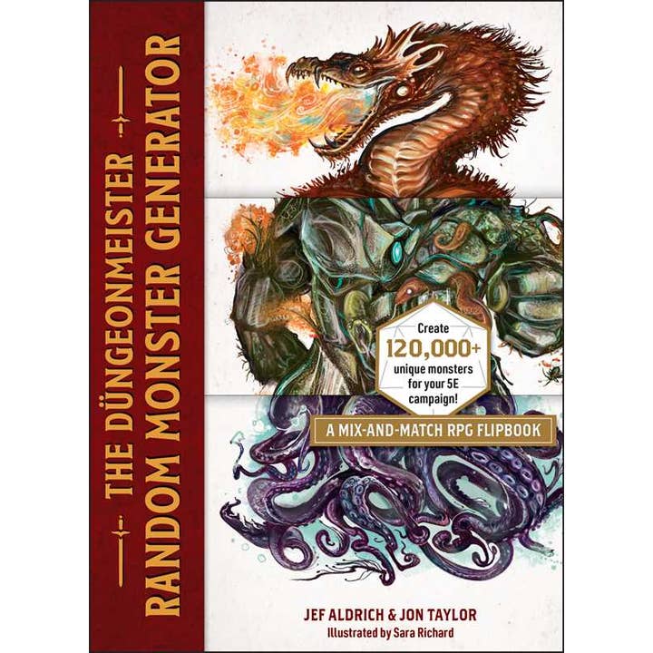 Düngeonmeister Random Monster Generator By Jef Aldrich