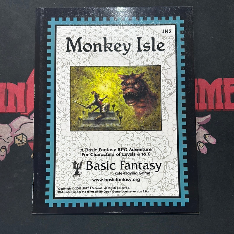 Basic Fantasy Role-Playing Game: Monkey Isle