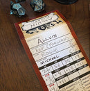 Pathfinder 2E: Stat Trackers - Character Pathrackers (50)