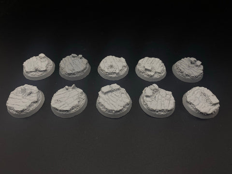 Scenic Resin Bases - Druidic Realms 32mm