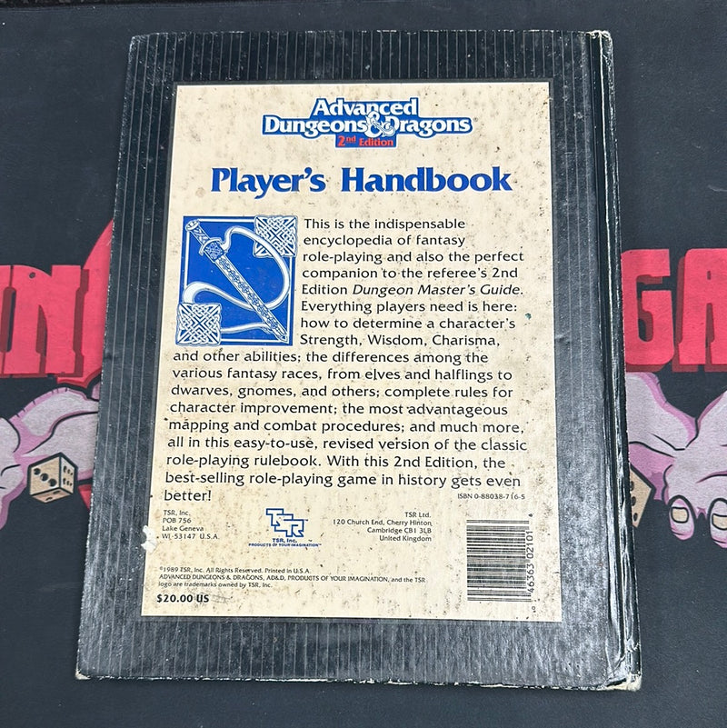Advanced Dungeons & Dragons 2E: Player’s Handbook
