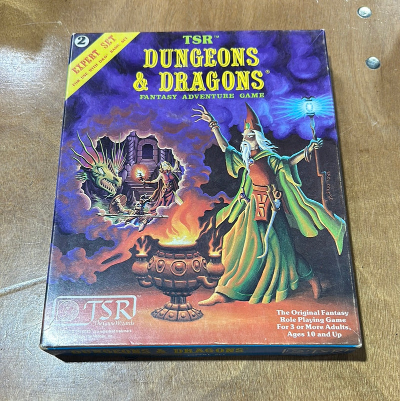 Dungeons & Dragons 1E: Expert Set (2nd Printing) A