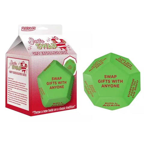Santa Swap Gift Exchange Oversized Dice
