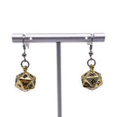 Dead Man's Gold - Ioun Stone D20 Dice Earrings