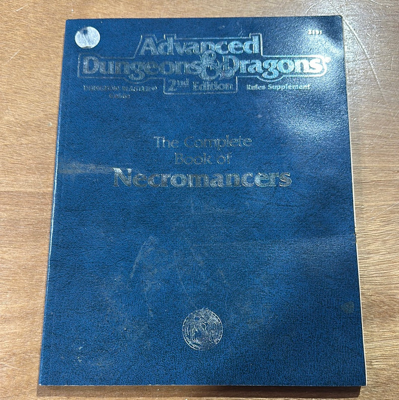 Advanced Dungeons & Dragons 2E: The Complete Book of Necromancers