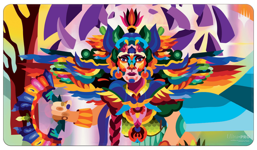 MtG Playmat: The Lost Caverns of Ixalan Huatli, Poet of Unity