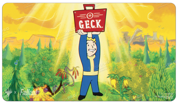 Fallout® Crucible of Worlds Standard Gaming Playmat for Magic: The Gathering