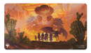 Outlaws of Thunder Junction Gang Silhouette AR Enhanced Holofoil Standard Gaming Playmat for Magic: The Gathering