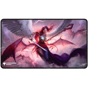 Kaalia (Fan-Voted) Black Stitched Playmat for Magic: The Gathering